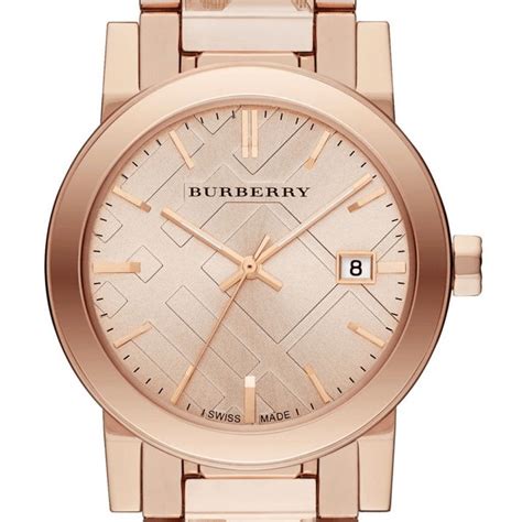 burberry watch 9235|Burberry The City Rose Gold Women's Watch BU9235.